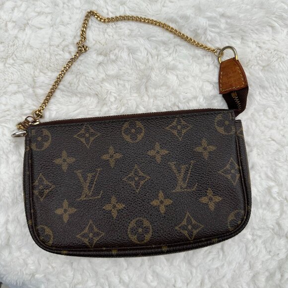 Louis Vuitton Monogram Mini Pochette Dust Bag with Certificate of Authenticity - Picture 2 of 15